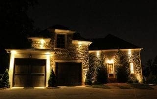 Home security lighting