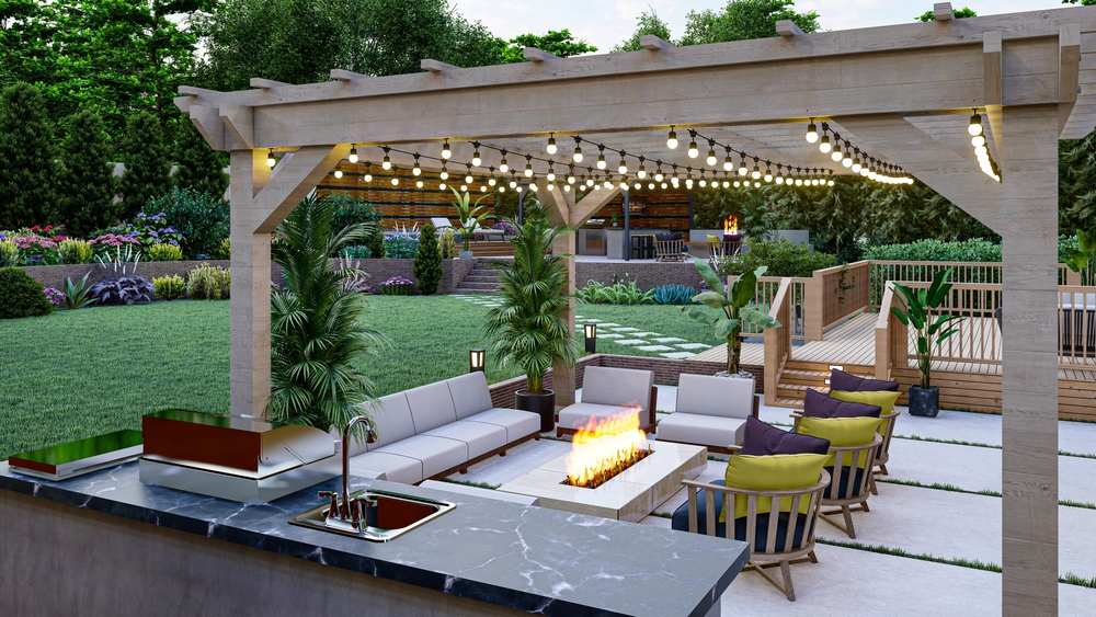 Outdoor Patio Lighting Installation