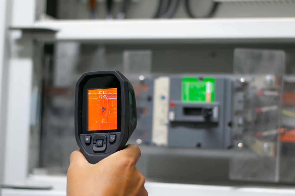 Thermal inspection on electrical system